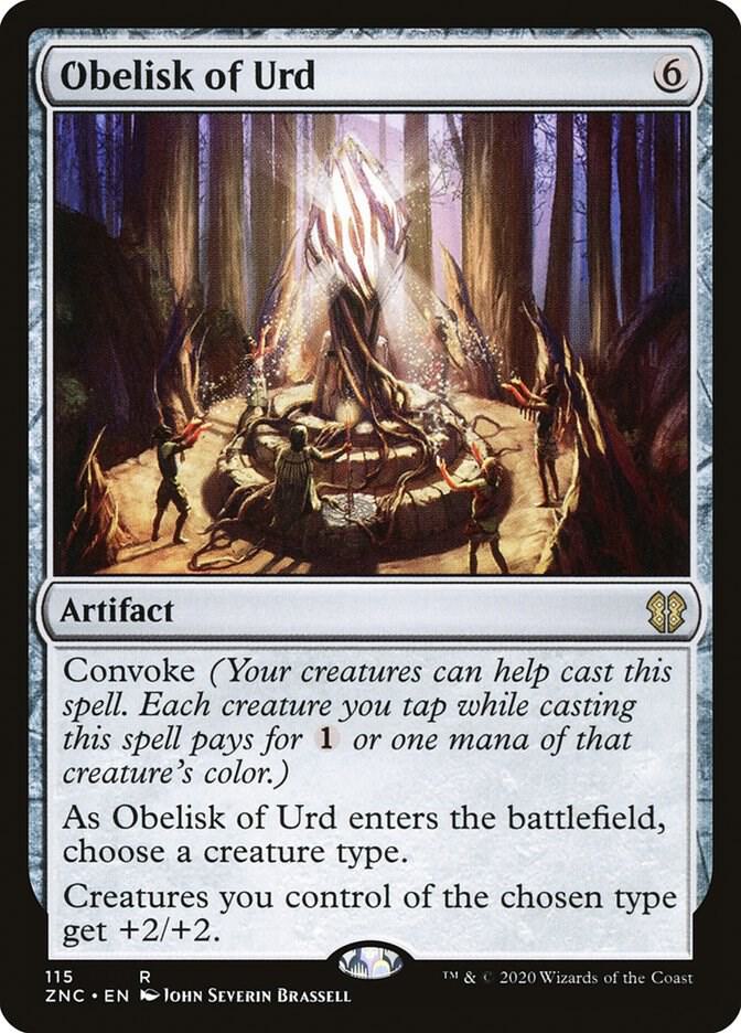 Obelisk of Urd-Commander: Zendikar Rising-R-Normal