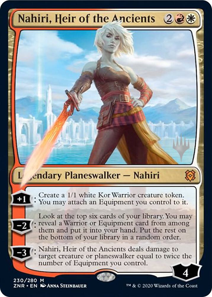 Nahiri, Heir of the Ancients-Promo Pack: Zendikar Rising-M-Normal