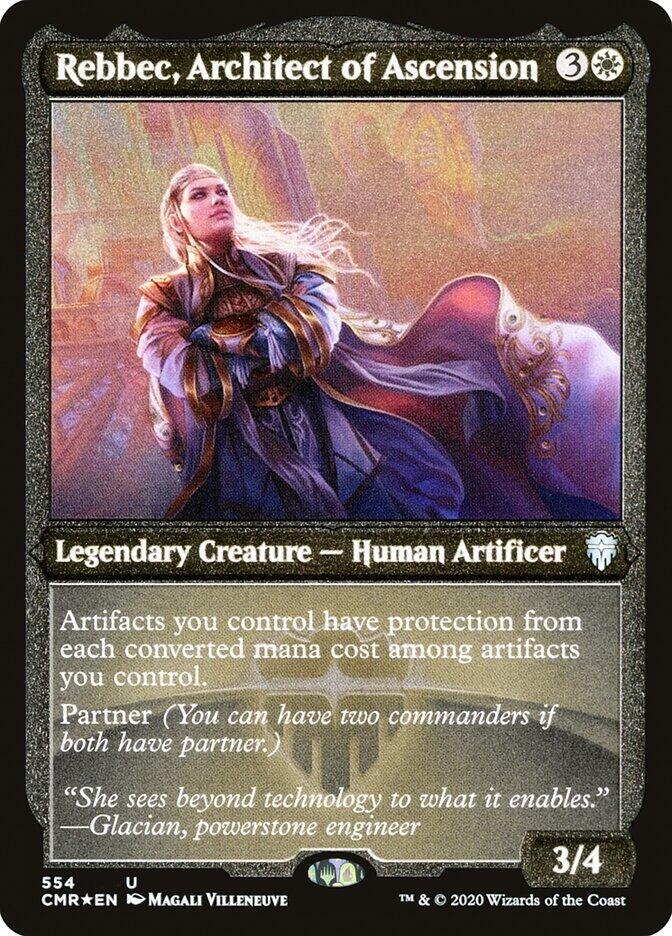 Rebbec, Architect of Ascension (Foil Etched)-Commander Legends-U-Foil