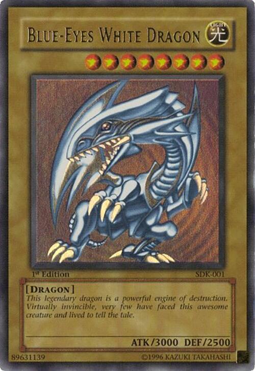 Blue-Eyes White Dragon-Starter Deck: Kaiba-Ultra Rare-Unlimited