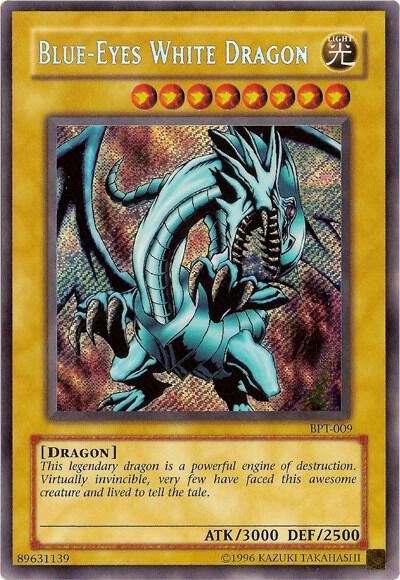 Blue-Eyes White Dragon-2003 Collectors Tin-Secret Rare-Unlimited