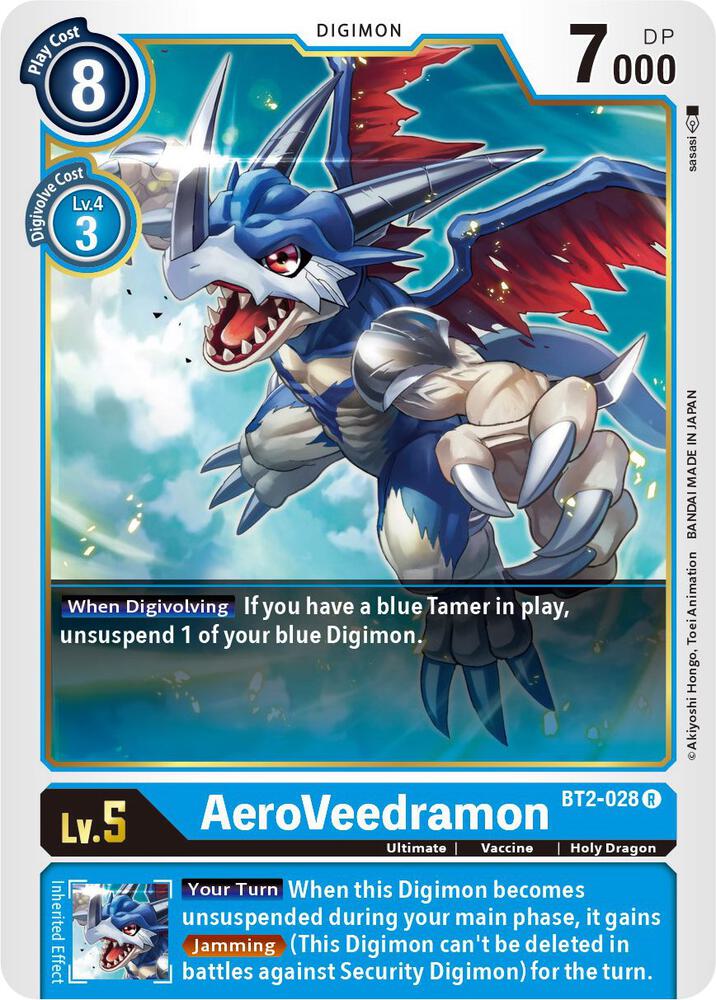 AeroVeedramon-Release Special Booster 1.5-Rare-Normal