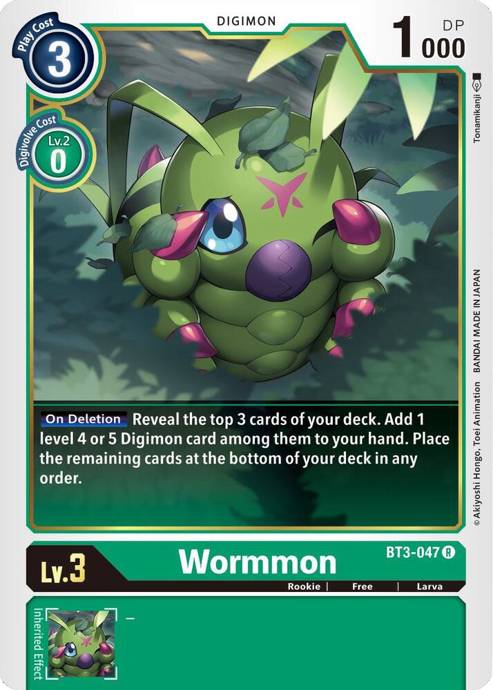 Wormmon-Release Special Booster 1.5-Rare-Normal