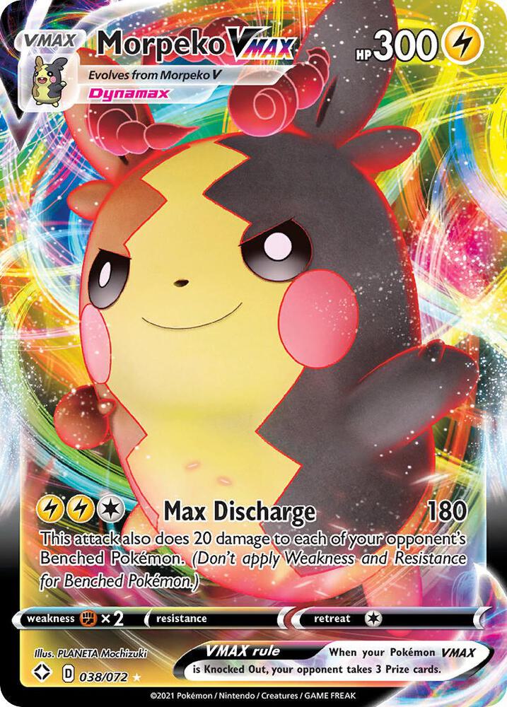 Morpeko VMAX-Shining Fates-Ultra Rare-Holofoil