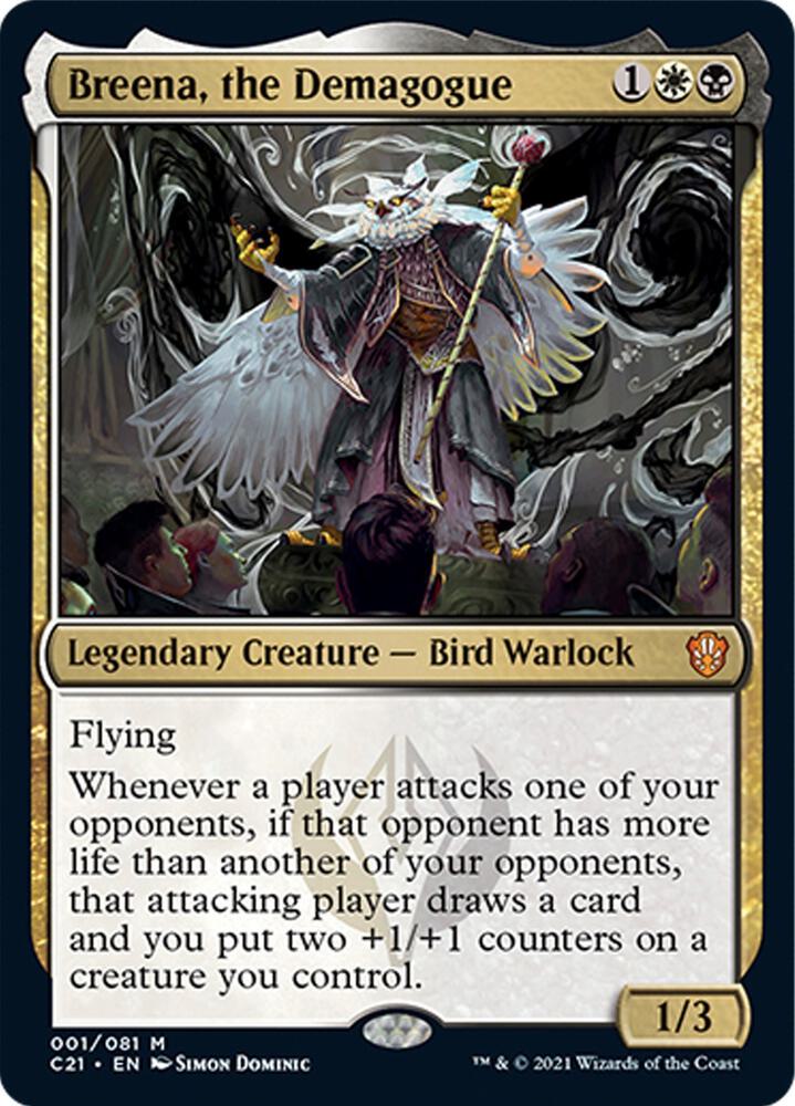 Breena, the Demagogue-Commander 2021-M-Foil