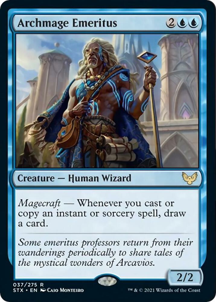 Archmage Emeritus-Strixhaven: School of Mages-R-Normal