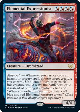 Elemental Expressionist-Strixhaven: School of Mages-R-Normal