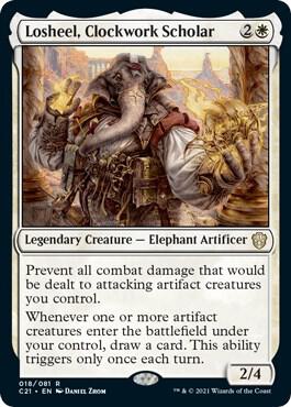Losheel, Clockwork Scholar-Commander 2021-R-Normal