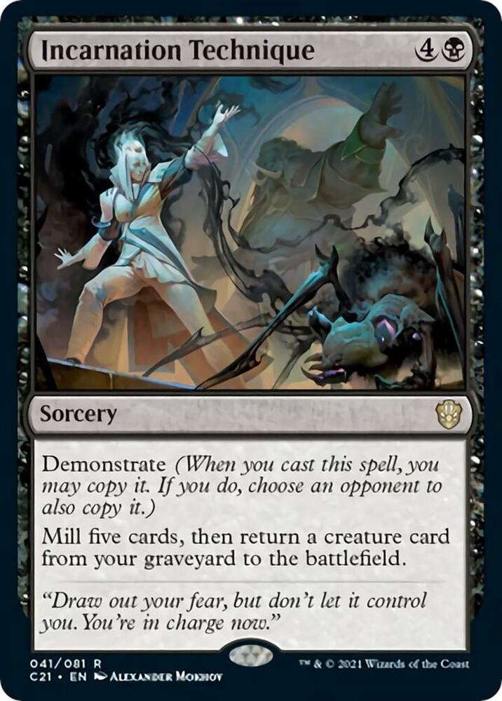 Incarnation Technique-Commander 2021-R-Normal