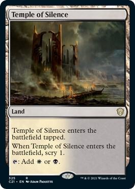 Temple of Silence-Commander 2021-R-Normal