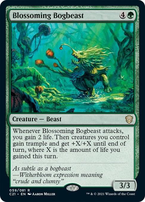 Blossoming Bogbeast-Commander 2021-R-Normal