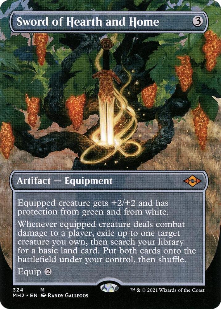 Sword of Hearth and Home (Borderless)-Modern Horizons 2-M-Normal