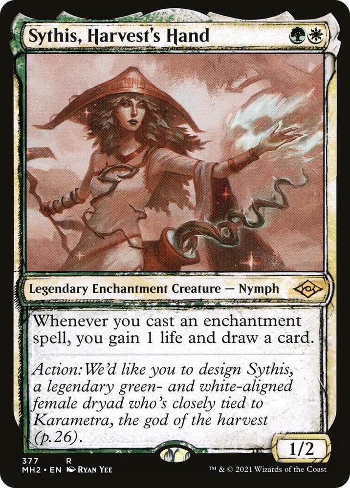 Sythis, Harvest's Hand (Showcase)-Modern Horizons 2-R-Foil