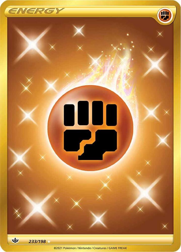 Fighting Energy (Secret)-SWSH06: Chilling Reign-Secret Rare-Holofoil