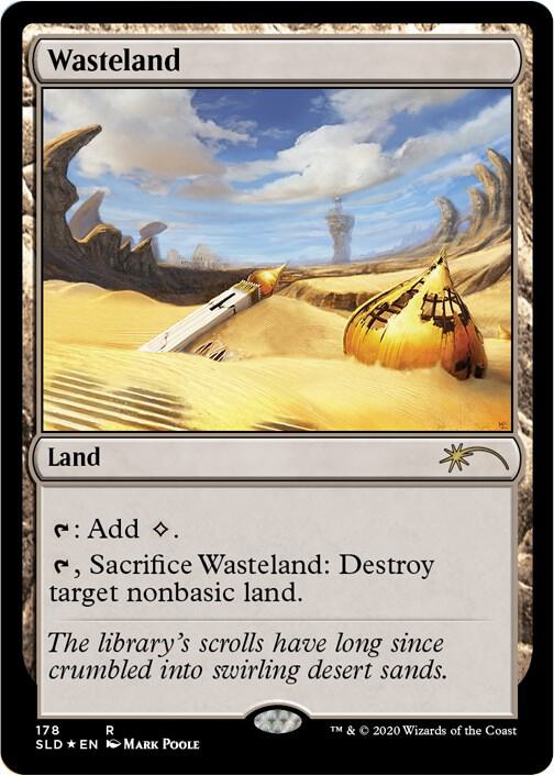 Wasteland-Secret Lair Drop Series-M-Foil