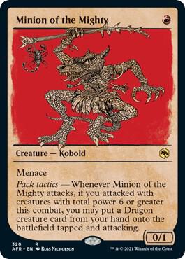 Minion of the Mighty (Showcase)-Adventures in the Forgotten Realms-R-Normal