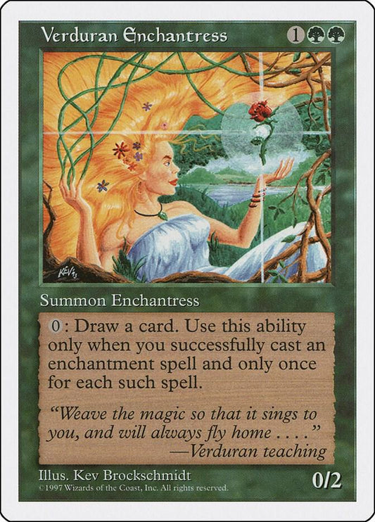 Verduran Enchantress-Fifth Edition-R-Normal