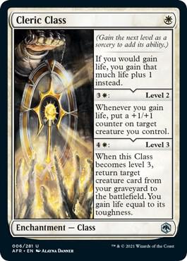 Cleric Class-Adventures in the Forgotten Realms-U-Normal