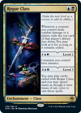 Rogue Class-Adventures in the Forgotten Realms-R-Foil