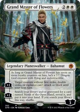 Grand Master of Flowers (Borderless)-Adventures in the Forgotten Realms-M-Foil