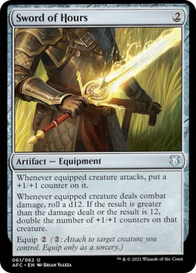 Sword of Hours-Commander: Adventures in the Forgotten Realms-U-Normal