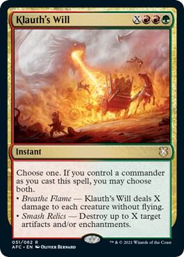 Klauth's Will-Commander: Adventures in the Forgotten Realms-R-Normal