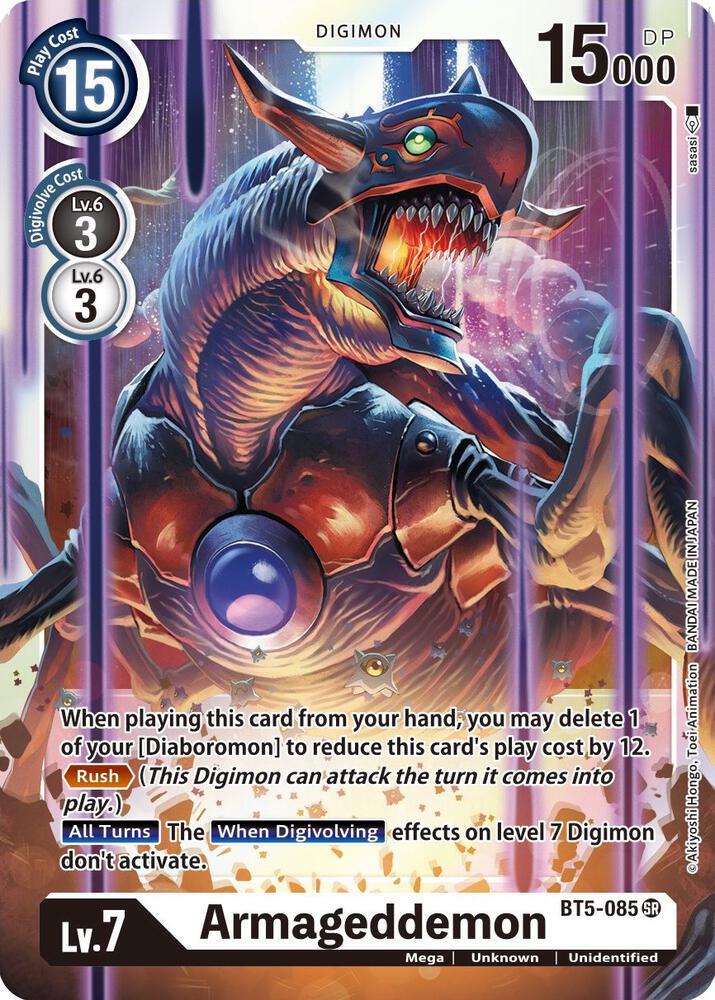 Armageddemon-Battle of Omni-Super Rare-Foil