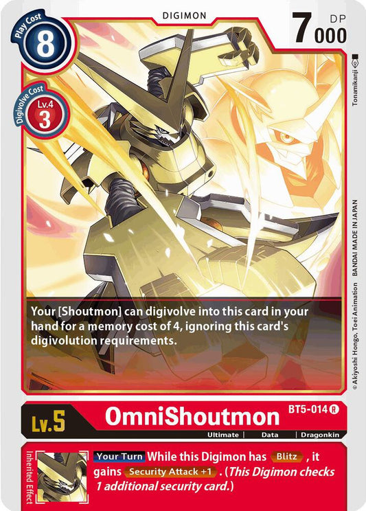 OmniShoutmon-Battle of Omni-Rare-Normal