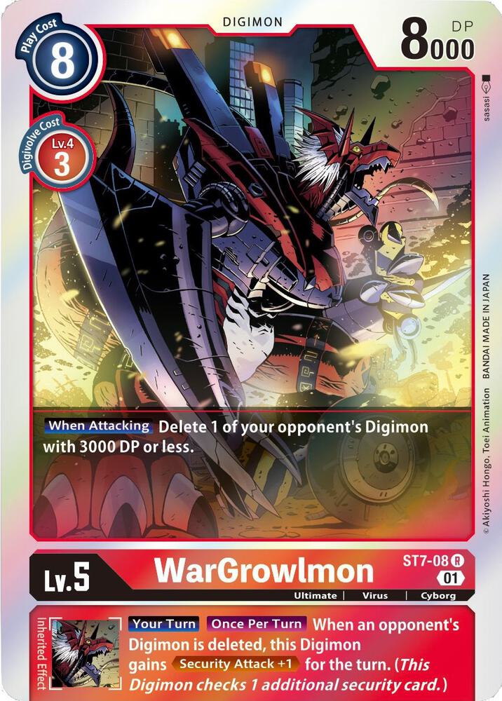 WarGrowlmon-Starter Deck 07: Gallantmon-Rare-Foil
