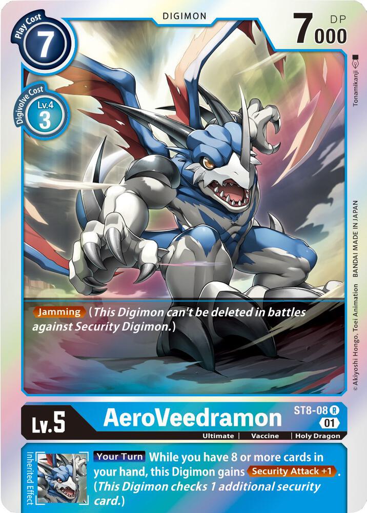 AeroVeedramon-Starter Deck 08: Ulforce Veedramon-Rare-Foil
