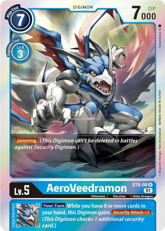 AeroVeedramon-Starter Deck 08: Ulforce Veedramon-Rare-Foil