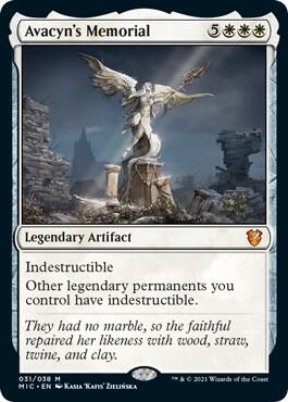Avacyn's Memorial-Commander: Innistrad: Midnight Hunt-M-Normal