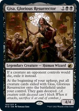 Gisa, Glorious Resurrector-Innistrad: Midnight Hunt-R-Normal