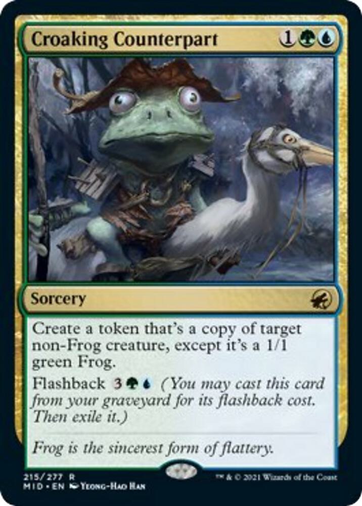 Croaking Counterpart-Innistrad: Midnight Hunt-R-Normal