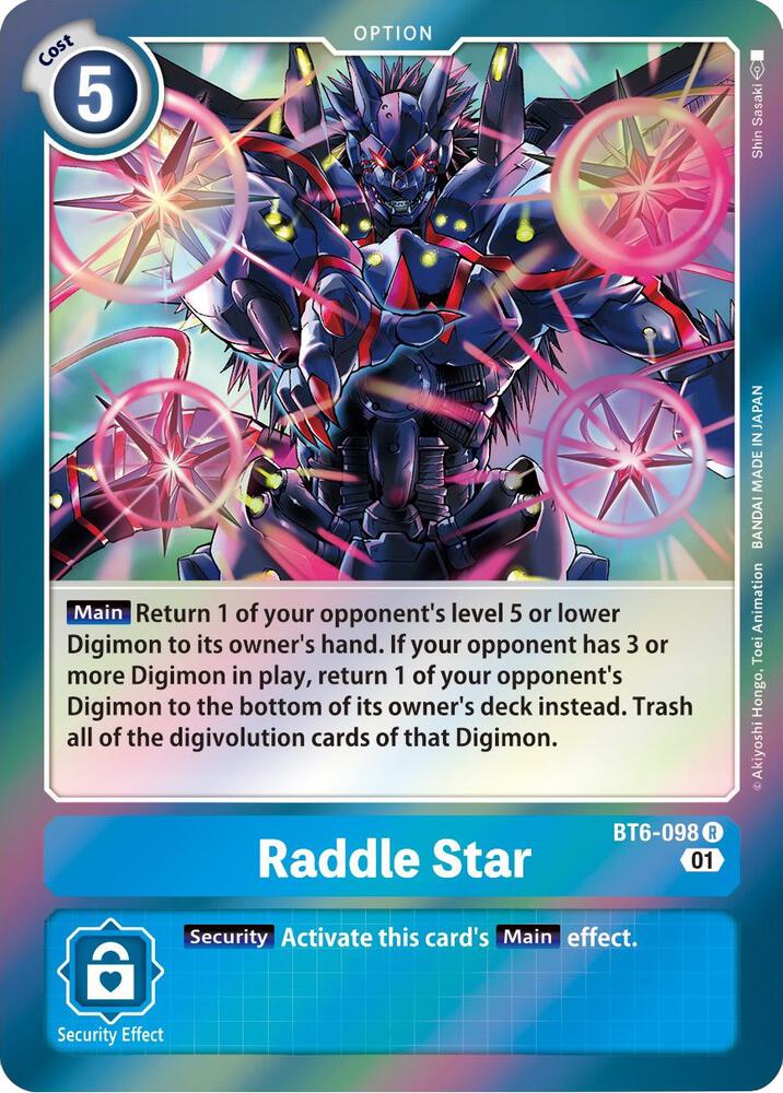 Raddle Star-Double Diamond-Rare-Foil