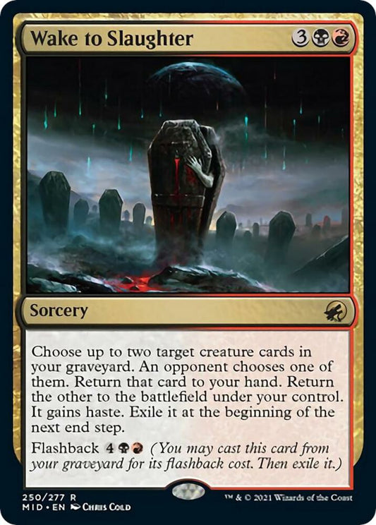 Wake to Slaughter-Innistrad: Midnight Hunt-R-Normal