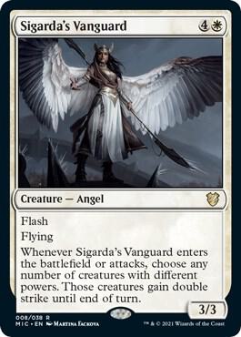 Sigarda's Vanguard-Commander: Innistrad: Midnight Hunt-R-Normal