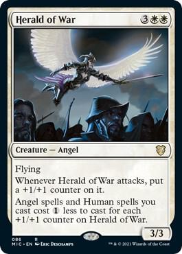 Herald of War-Commander: Innistrad: Midnight Hunt-R-Normal