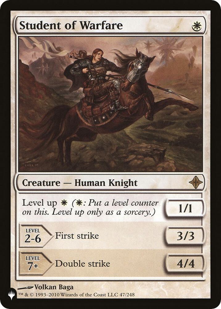 Student of Warfare-The List Reprints-R-Normal