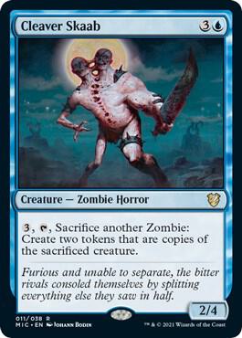 Cleaver Skaab-Commander: Innistrad: Midnight Hunt-R-Normal