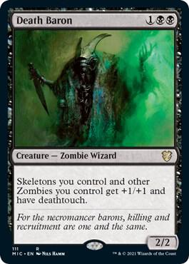 Death Baron-Commander: Innistrad: Midnight Hunt-R-Normal