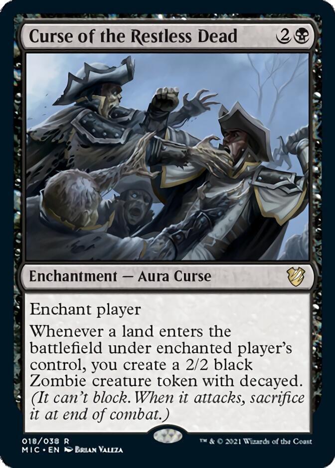 Curse of the Restless Dead-Commander: Innistrad: Midnight Hunt-R-Normal