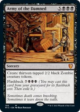 Army of the Damned-Commander: Innistrad: Midnight Hunt-M-Normal