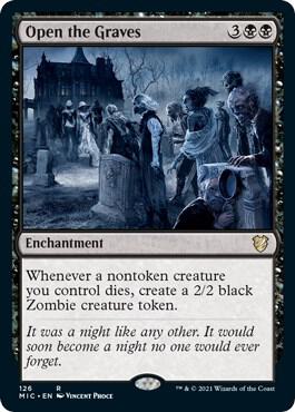 Open the Graves-Commander: Innistrad: Midnight Hunt-R-Normal