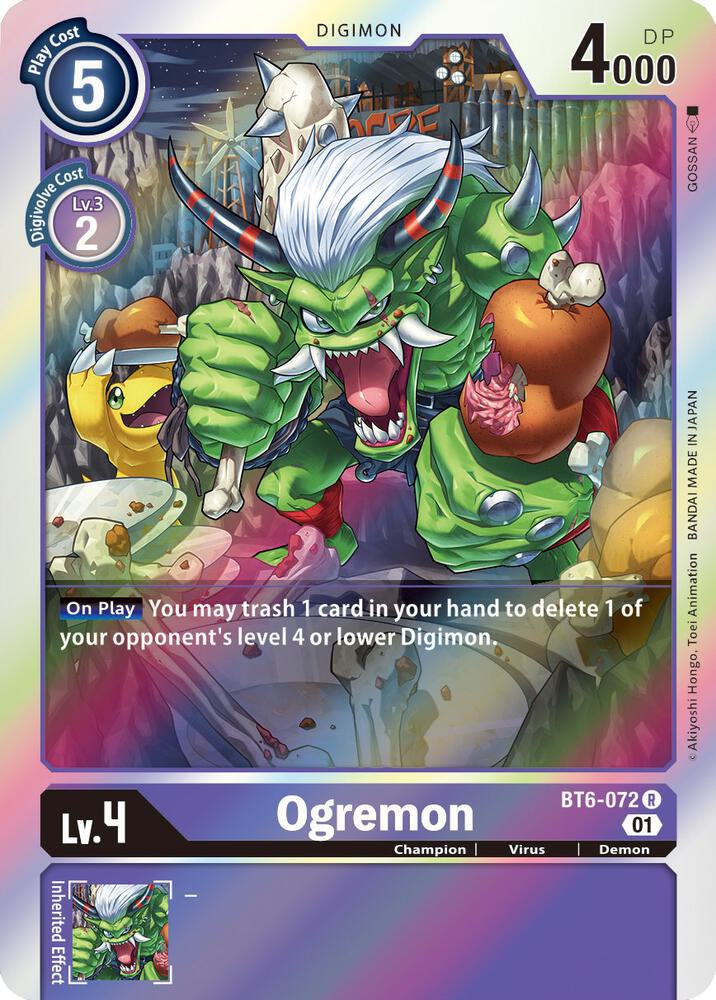 Ogremon-Double Diamond-Rare-Foil