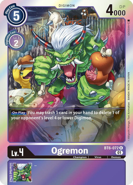 Ogremon-Double Diamond-Rare-Foil