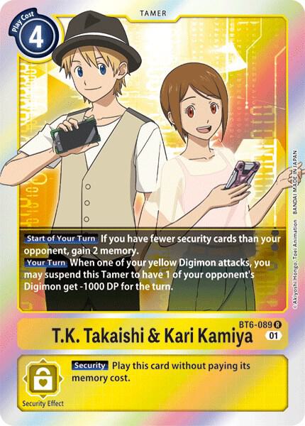 T.K. Takaishi & Kari Kamiya-Double Diamond-Rare-Foil