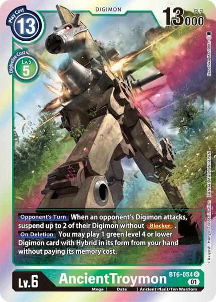 AncientTroymon-Double Diamond-Rare-Foil