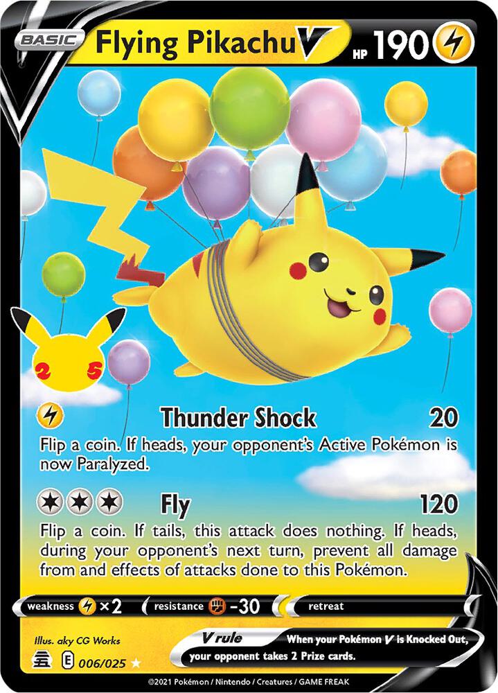 Flying Pikachu V-Celebrations-Ultra Rare-Holofoil