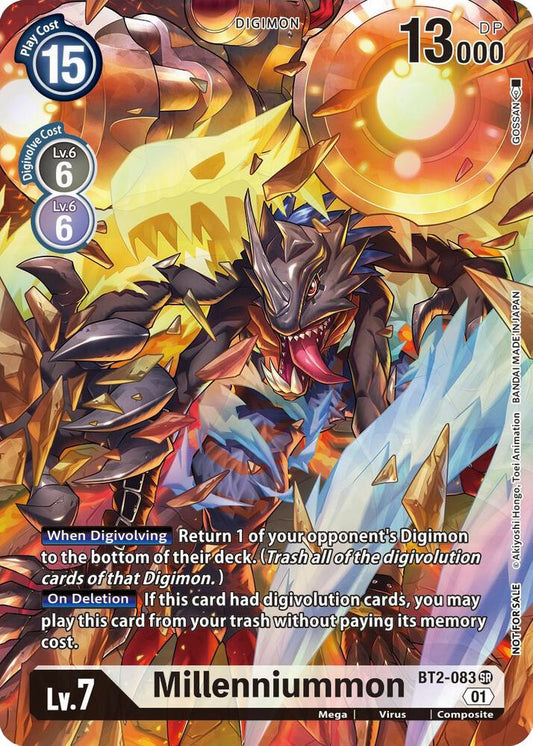 Millenniummon (1-Year Anniversary Box Topper)-Release Special Booster 1.0-Super Rare-Foil